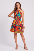Persephone — Printed Wrap Romper