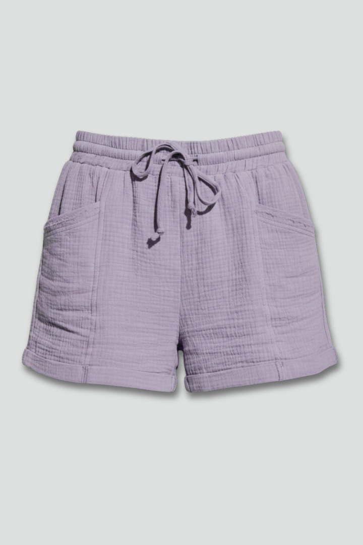 Sadie — Relaxed Drawstring Shorts