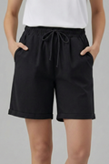 Rue — Drawstring Knee-Length Shorts