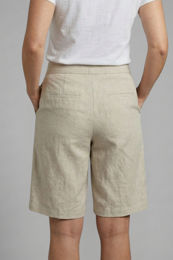 Marnie — Knee-Length Drawstring Shorts