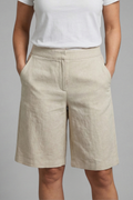 Marnie — Knee-Length Drawstring Shorts