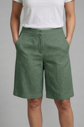 Marnie — Knee-Length Drawstring Shorts