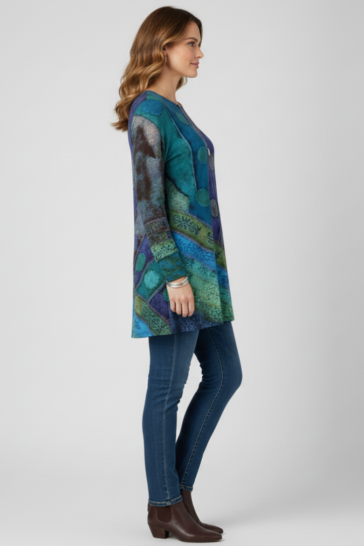 Imogen — Patchwork Tunic Top