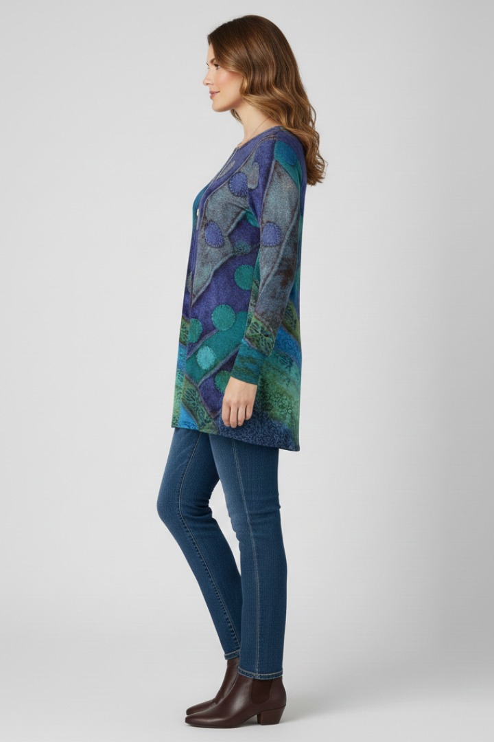 Imogen — Patchwork Tunic Top