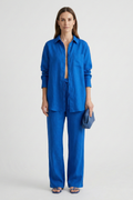 Verity — Button Shirt & Straight-Trouser Set