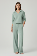 Bettina — V-Neck Top & Wide-Leg Set