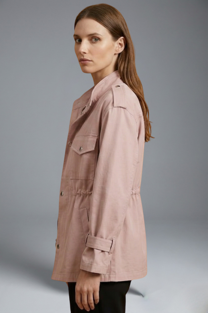 Sloane — Belted Utility Jacket