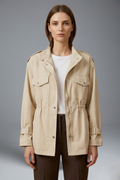 Sloane — Belted Utility Jacket