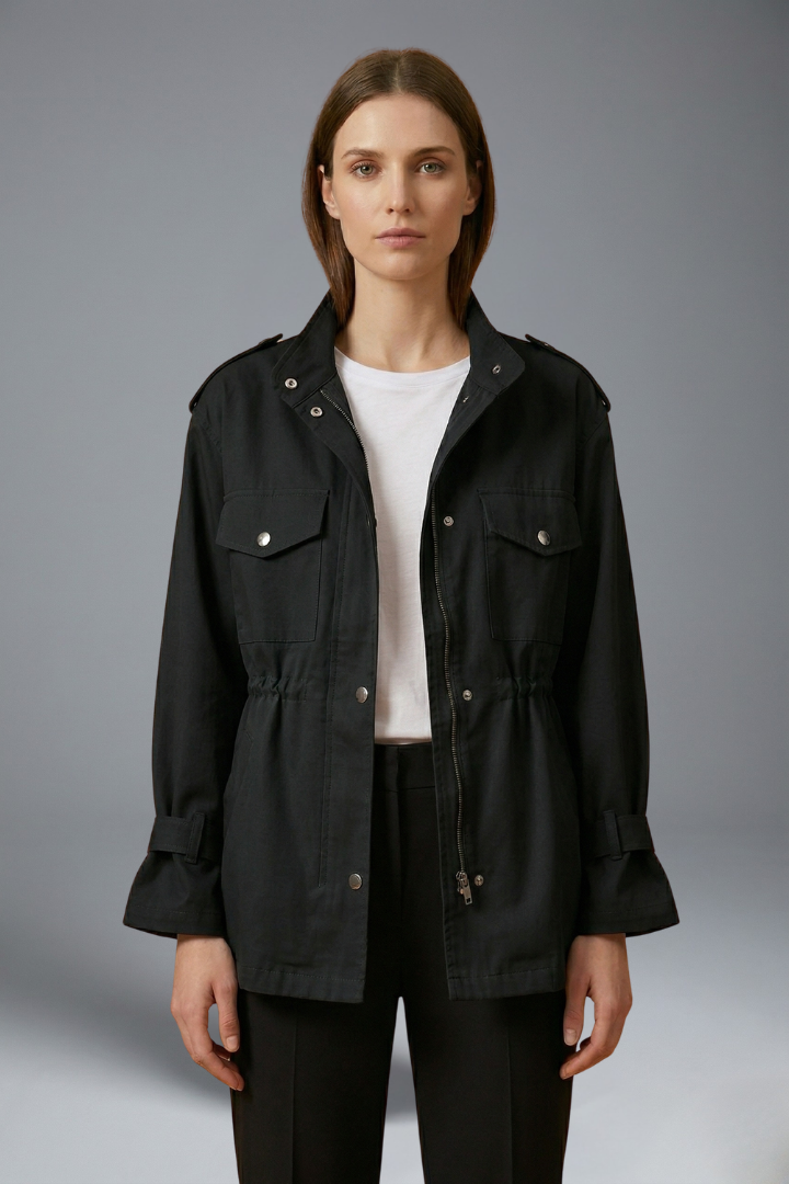 Sloane — Belted Utility Jacket