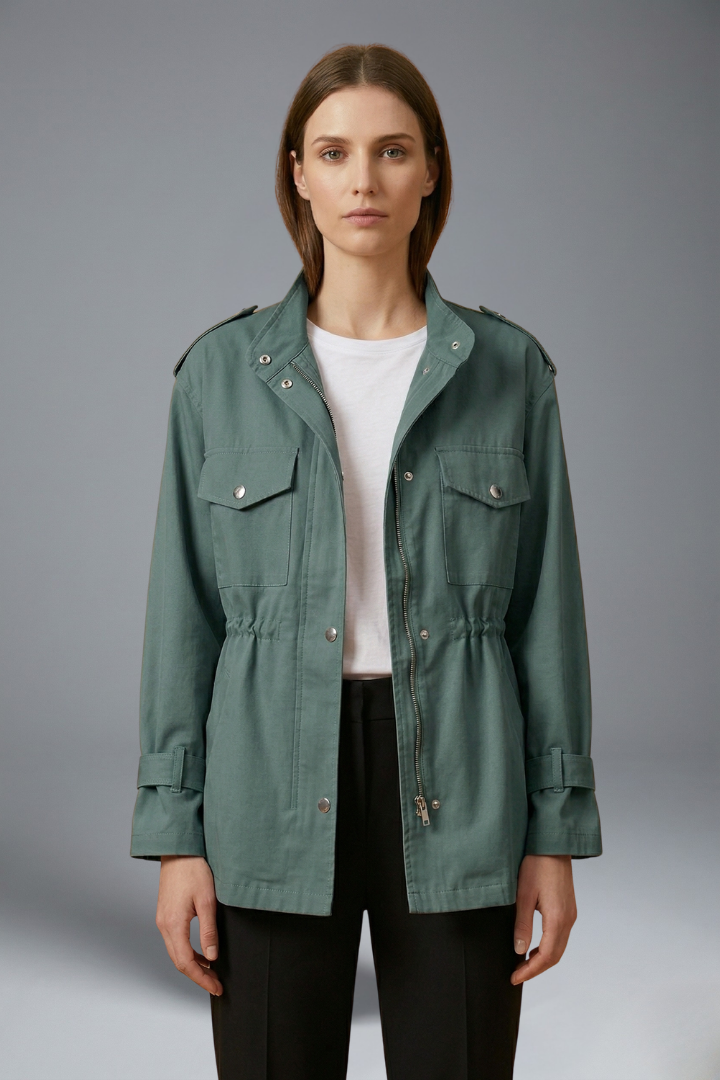Sloane — Belted Utility Jacket