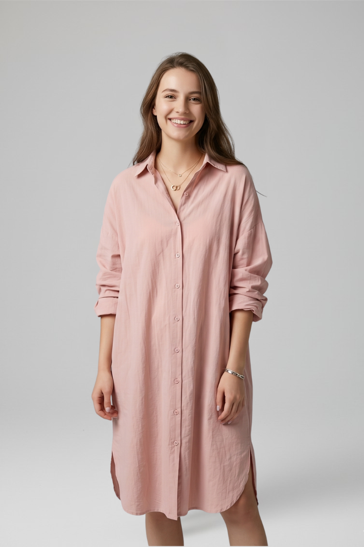 Merryn — A-Line Shirt Dress