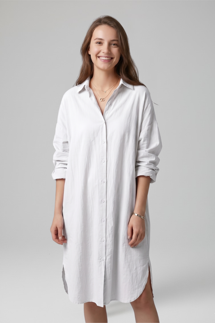 Merryn — A-Line Shirt Dress