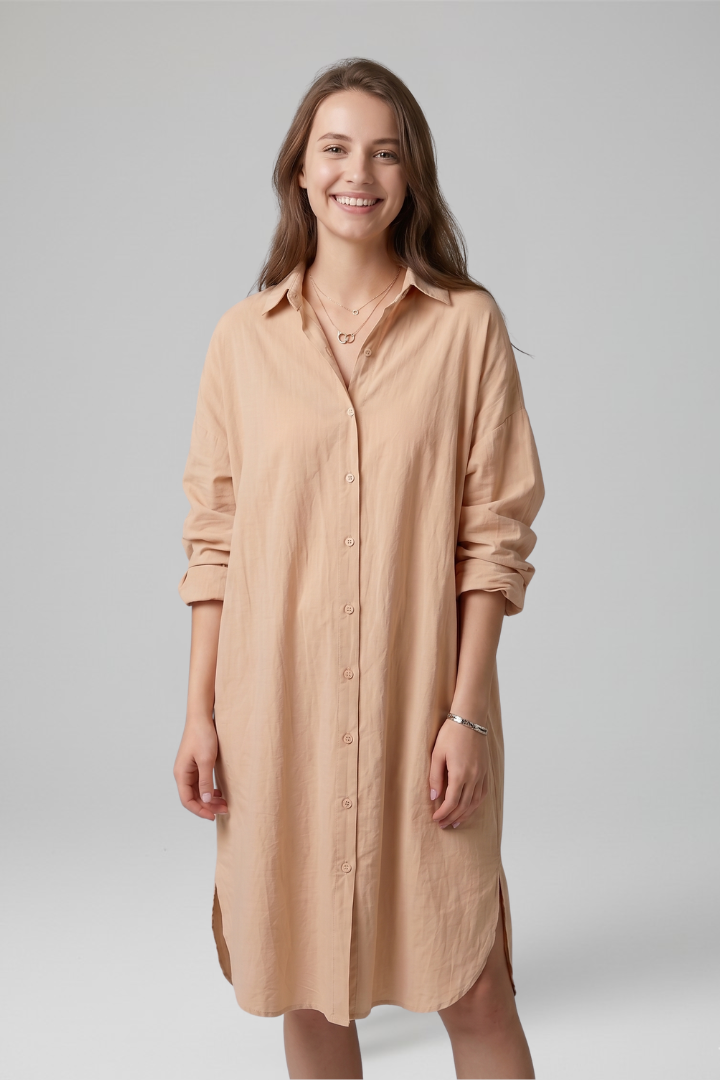 Merryn — A-Line Shirt Dress