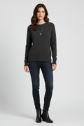 Marianne — Women's Round-Neck Knit Sweater