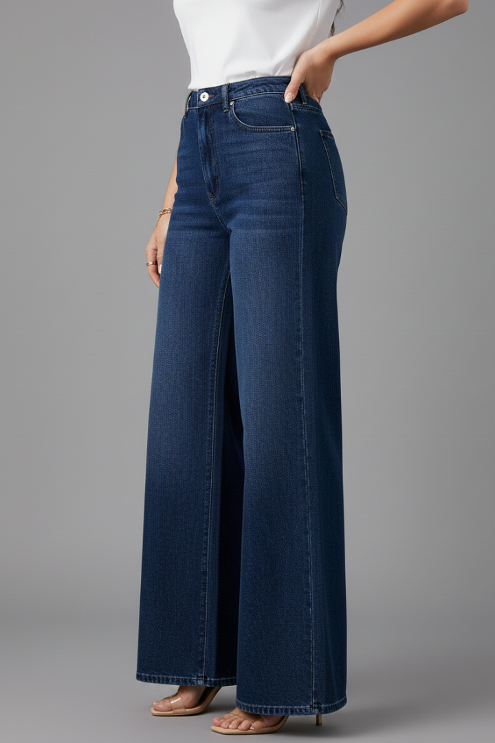 Noa — High-Waist Wide-Leg Trousers