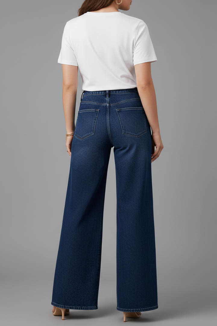 Noa — High-Waist Wide-Leg Trousers