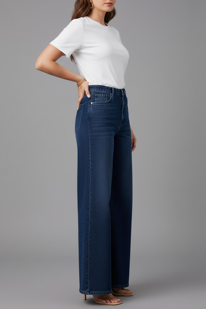 Noa — High-Waist Wide-Leg Trousers
