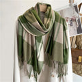 Alys Rose — Women's Checked Blanket Scarf