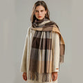Alys Rose — Women's Checked Blanket Scarf