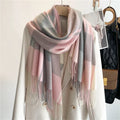 Alys Rose — Women's Checked Blanket Scarf