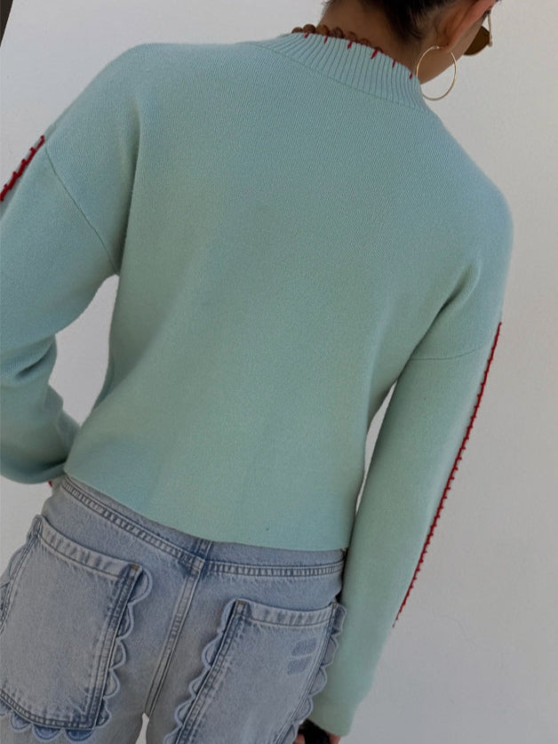 Wisteria — Octopus Pattern Knit Cardigan