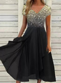 Gaia — Cocktail Swing Dress