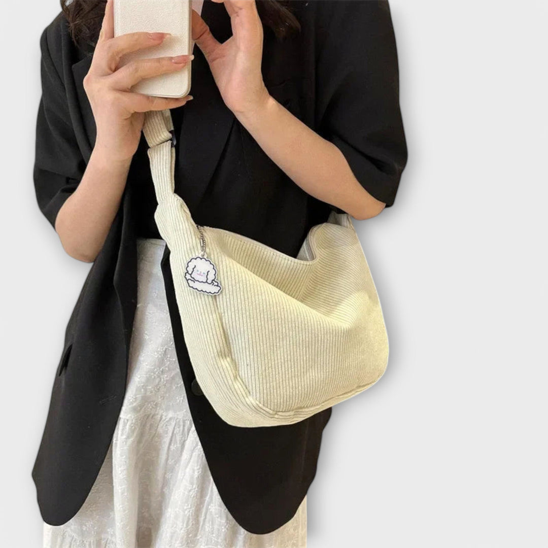 Corduroy Hobo Bag