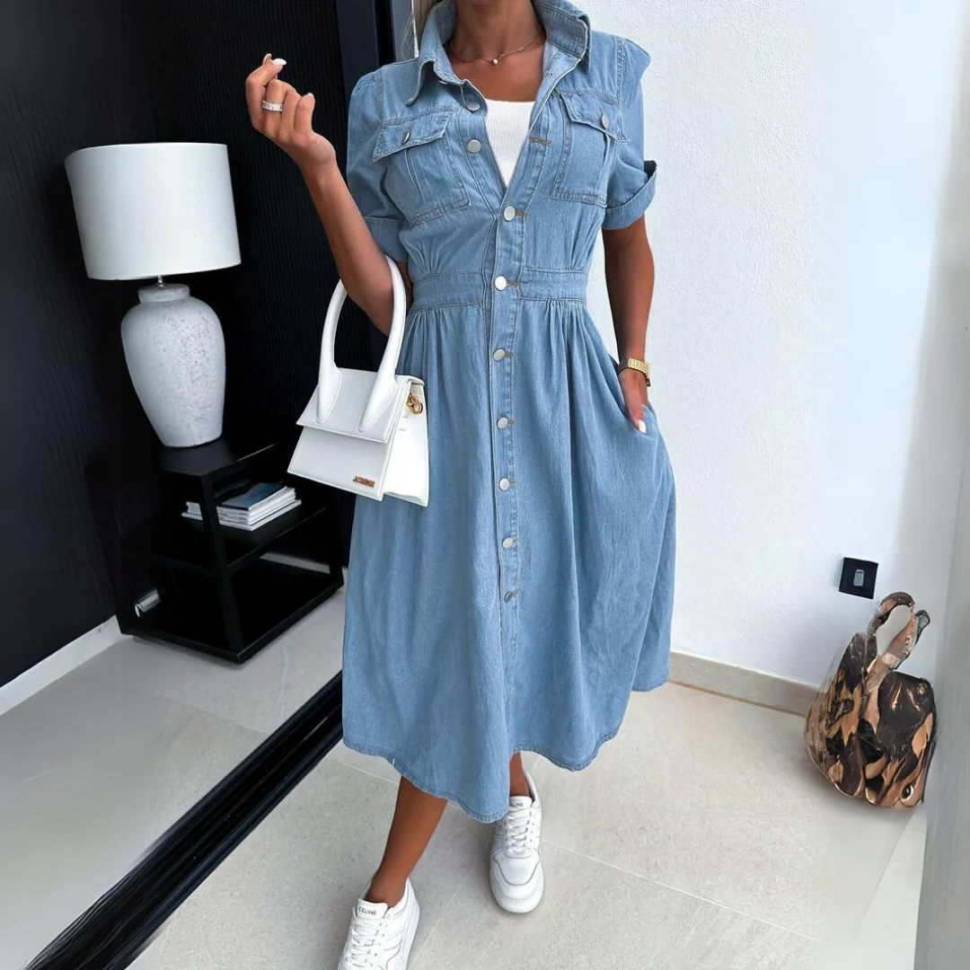 Heidi — Seamless Elegant Midi Dress