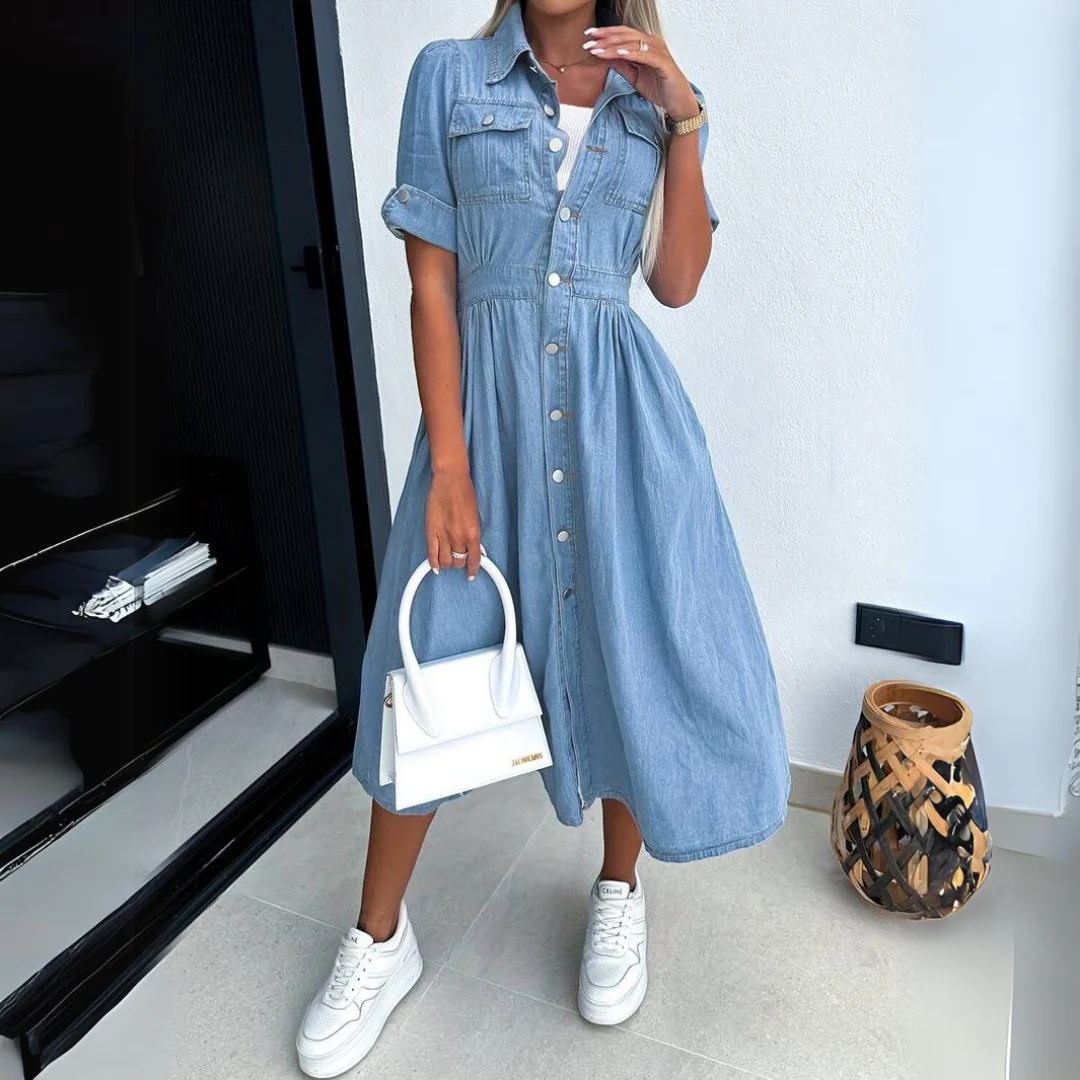 Heidi — Seamless Elegant Midi Dress