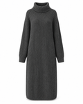 Sylvie — Roll-Neck Knit Sweater Dress