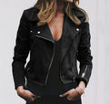 Fenna — Women's Slim-Fit Biker Jacket