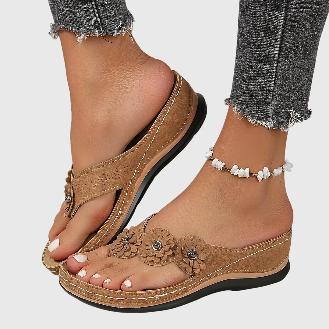Coco Sandal — Cushioned-Footbed Flip-Flops
