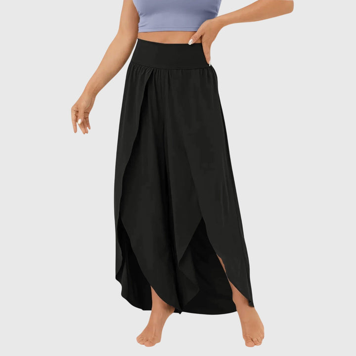 Aria — Flared Lightweight Trousers