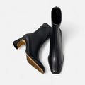 Signe — Women's Square-Toe Winter Ankle Boots