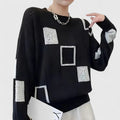 Annika — Openwork Knit Jumper