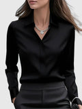 Melissa — Elegant Collared Button Top
