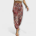 Saskia — Graphic Print Trousers