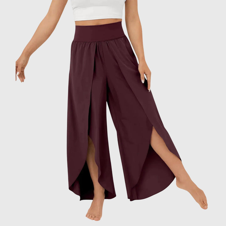 Aria — Flared Lightweight Trousers