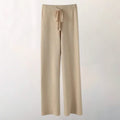 Elodia — Women's Light Knit Wide-Leg Pants