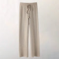 Elodia — Women's Light Knit Wide-Leg Pants