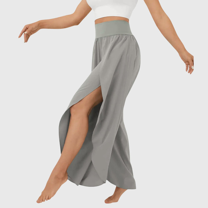 Aria — Flared Lightweight Trousers