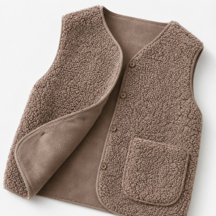 Maren Knit — Button-Front Knit Vest