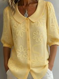 Marguerite — Floral Print Summer Top