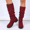 Lark — Women's Slouchy Knee-High Boots