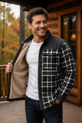 Foster — Men’s Lined Flannel Shirt Jacket