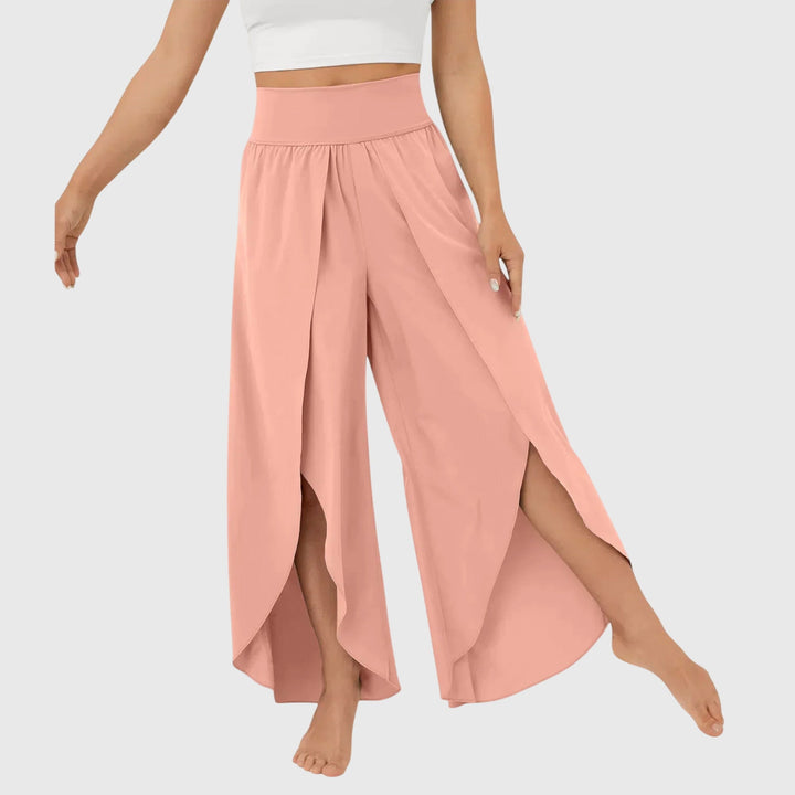 Aria — Flared Lightweight Trousers