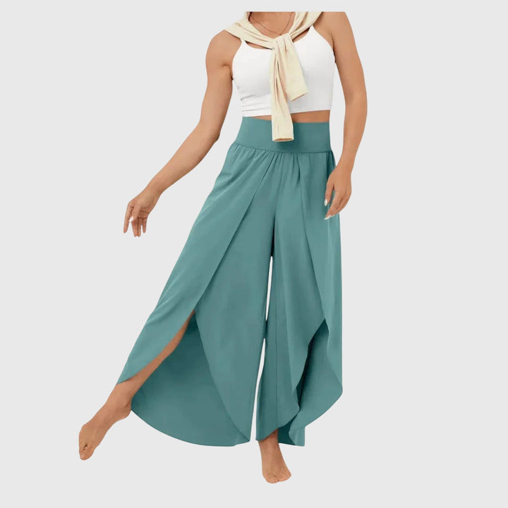 Aria — Flared Lightweight Trousers