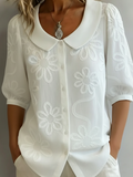 Marguerite — Floral Print Summer Top