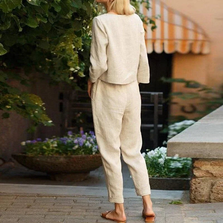 Linnet — Lightweight Linen Lounge Set