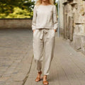 Linnet — Lightweight Linen Lounge Set